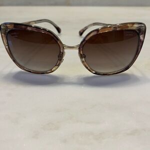 CHANEL Tortoise Shell Sunglasses